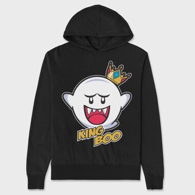 King Boo Mario Bros, Unisex Men's Hoodie