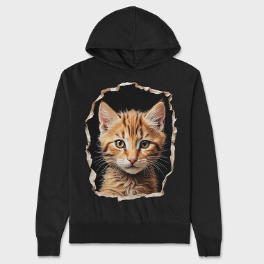 Cute Kitty, Unisex Men's Hoodie
