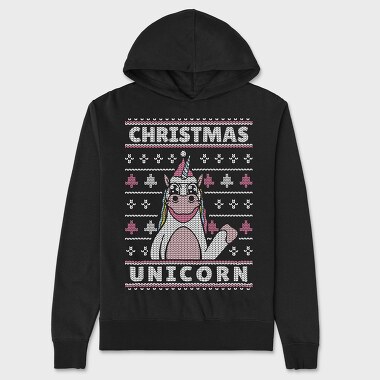 Uglysweatter Unicorn, Unisex Men's Hoodie