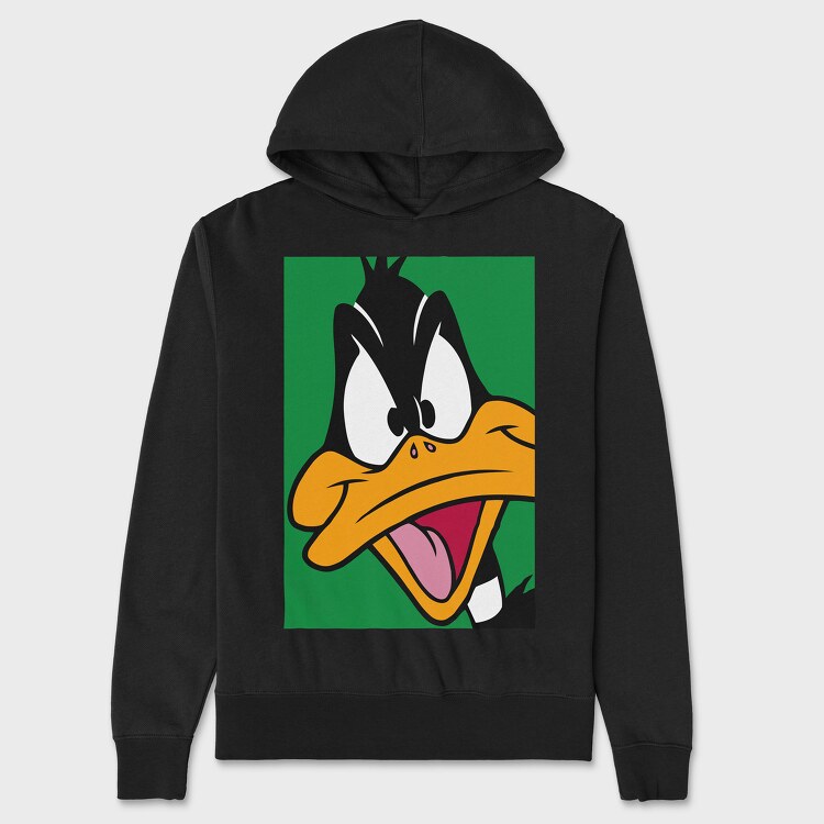 Cartoon Retro Pato Lucas 1, Унисекс Мъжко Суичър
