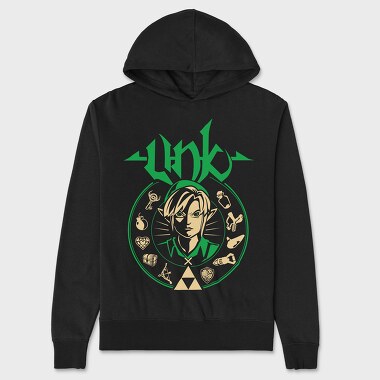 Link, Unisex Men's Hoodie
