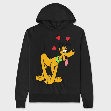 Cartoon Retro Pluto 3, Унисекс Мъжко Суичър