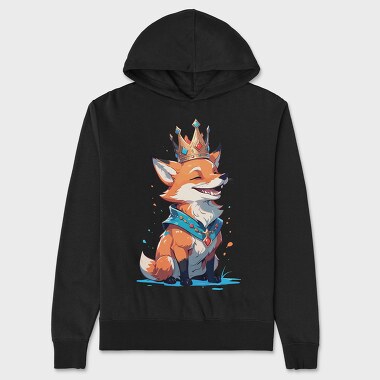Fox Crown, Unisex Men's Hoodie