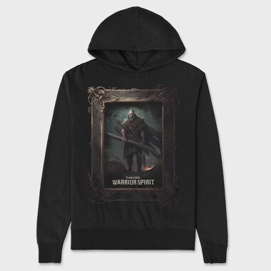Human Worker Dark Concept, Unisex Men's Hoodie