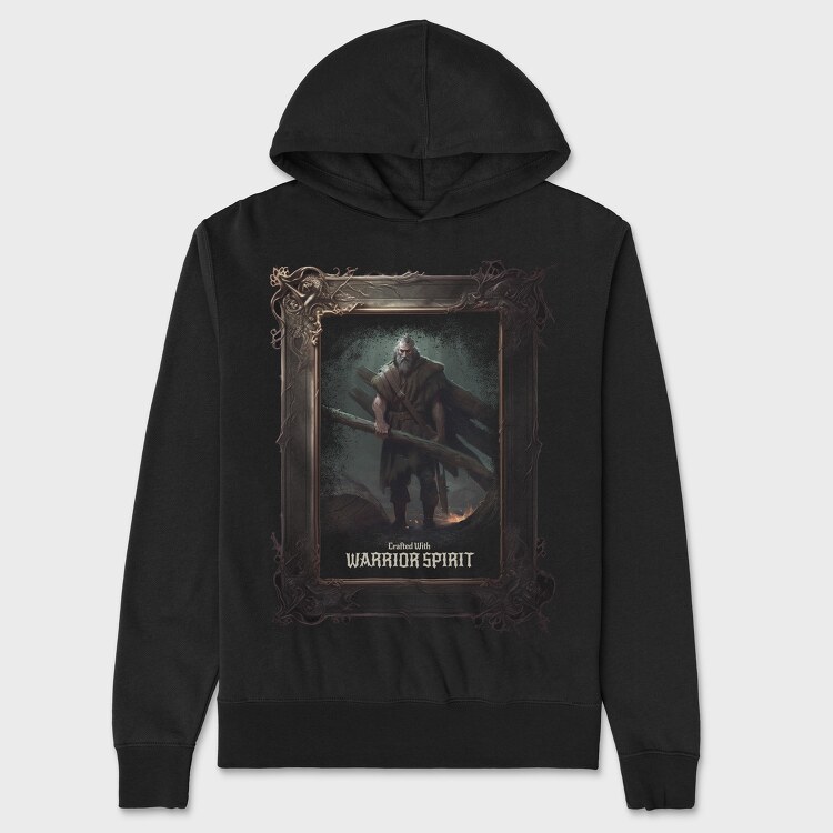 Human Worker Dark Concept, Unisex Men's Hoodie