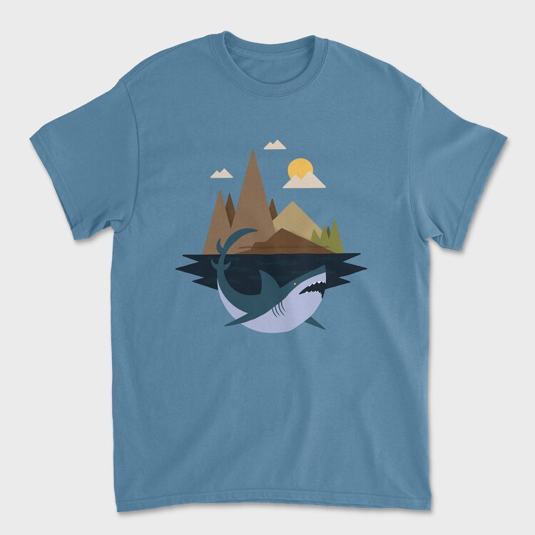 SharkIsland, Унисекс Мъжка Тениска
