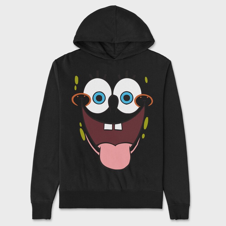 SpongeBob face 3, Унисекс Мъжко Суичър
