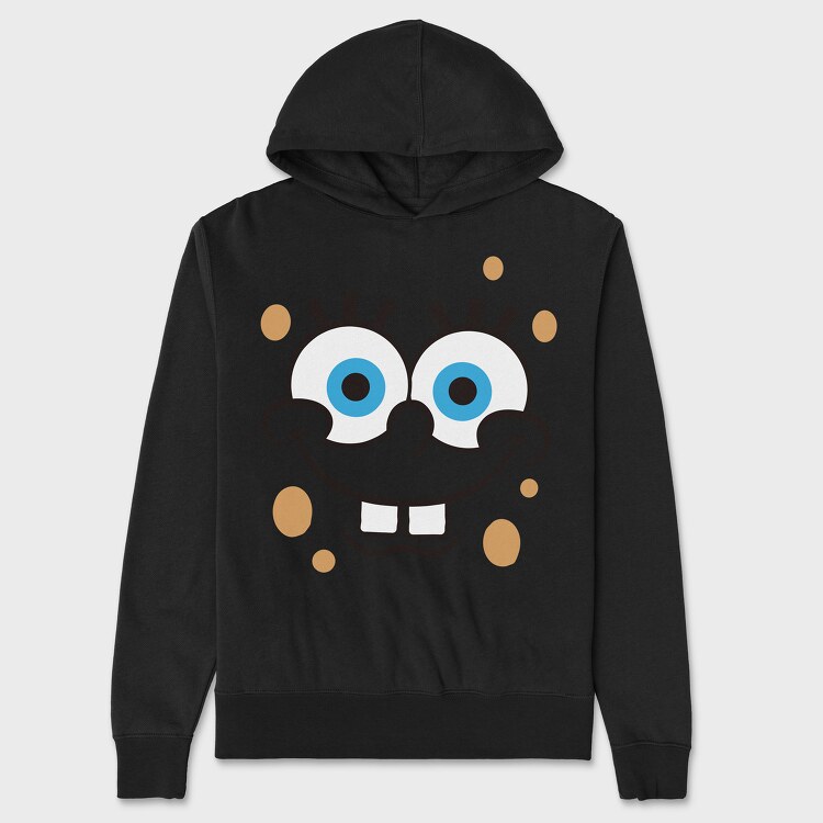 SpongeBob Faces 1, Unisex Men's Hoodie