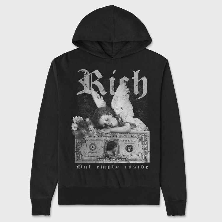 Empty Inside, Unisex Men's Hoodie