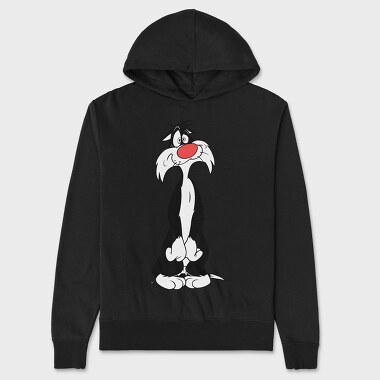 Cartoon Retro Silvestre 4, Unisex Men's Hoodie