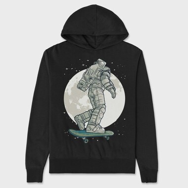 Astronaut Skate, Unisex Men's Hoodie