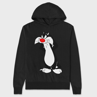 Cartoon Retro Silvestre 6, Unisex Men's Hoodie