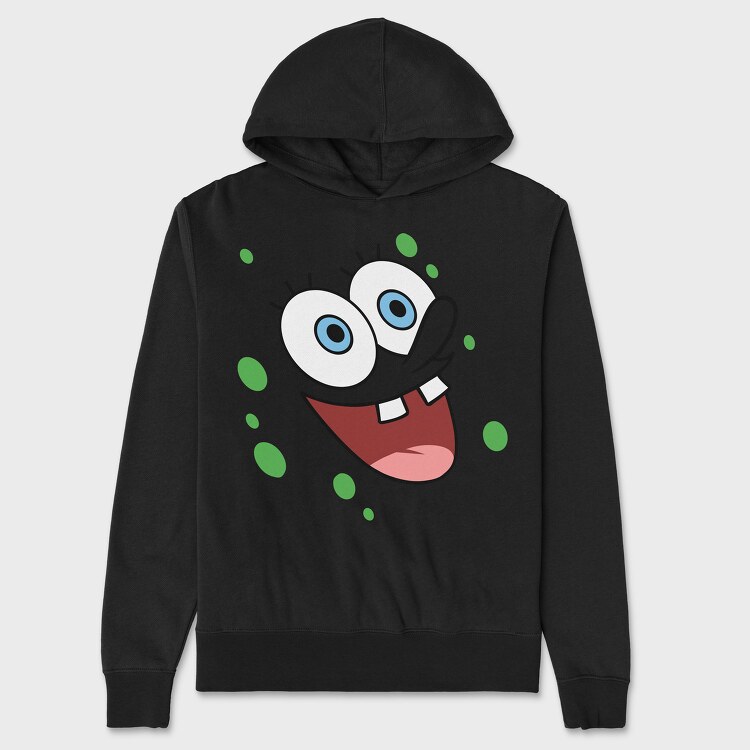 SpongeBob Faces 17, Unisex Men's Hoodie
