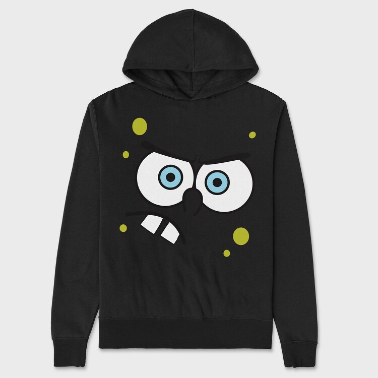 SpongeBob Faces 19, Unisex Men's Hoodie