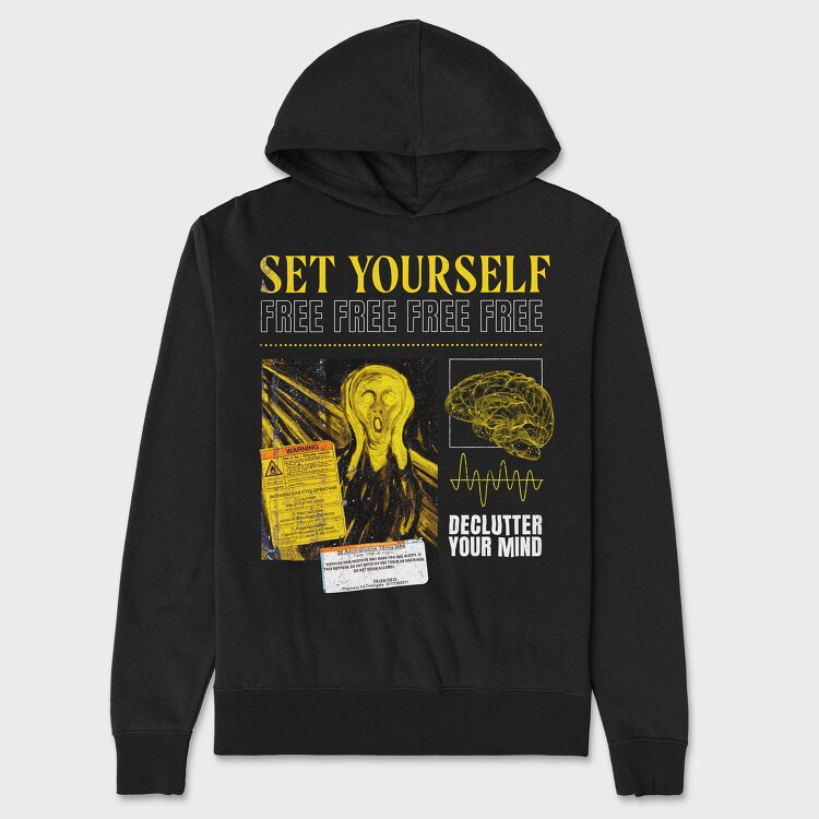 The Scream Trap, Unisex Men's Hoodie