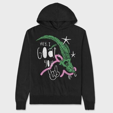 Animal Skulls 6, Unisex Men's Hoodie