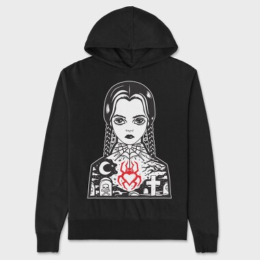 Merlina 5, Unisex Men's Hoodie