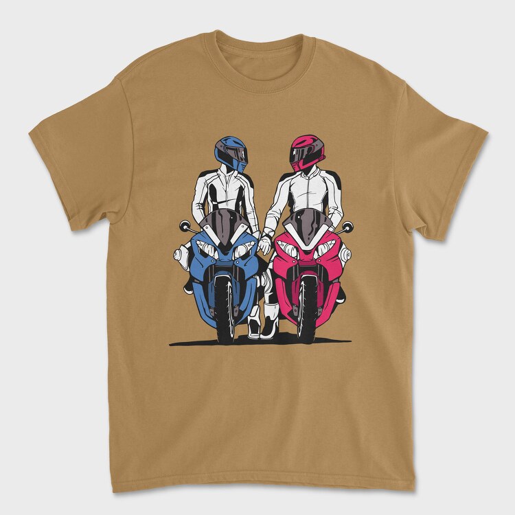 Cute Pastel Bear, Унисекс Мъжка Тениска