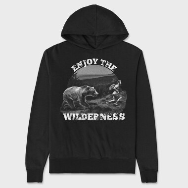 Enjoy the Wilderness, Unisex Men's Hoodie
