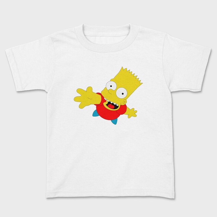 Cartoon Retro the Simpsons 6, Kids' T-Shirt