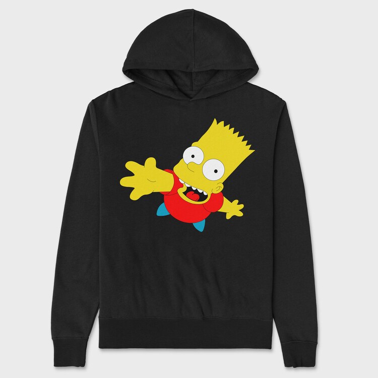 Cartoon Retro the Simpsons 6, Unisex Men's Hoodie