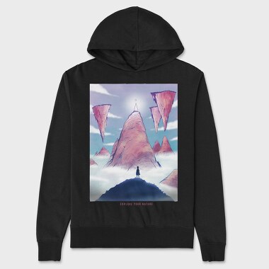 Fantasy_Landscape_01, Unisex Men's Hoodie