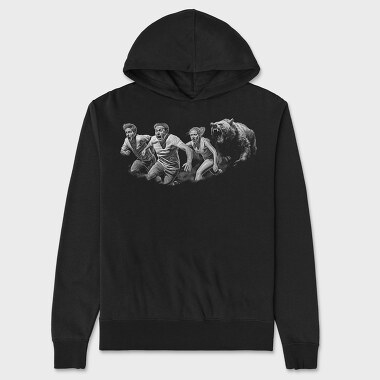 Bear Scary People, Unisex Men's Hoodie
