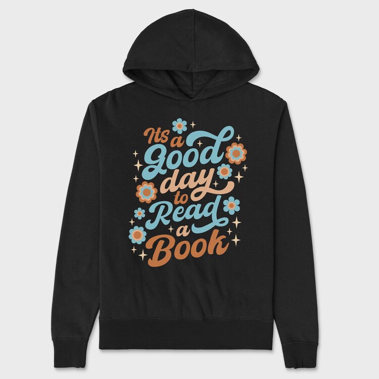 Good Day Book, Унисекс Мъжко Суичър