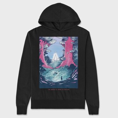 Fantasy_Landscape_03, Unisex Men's Hoodie