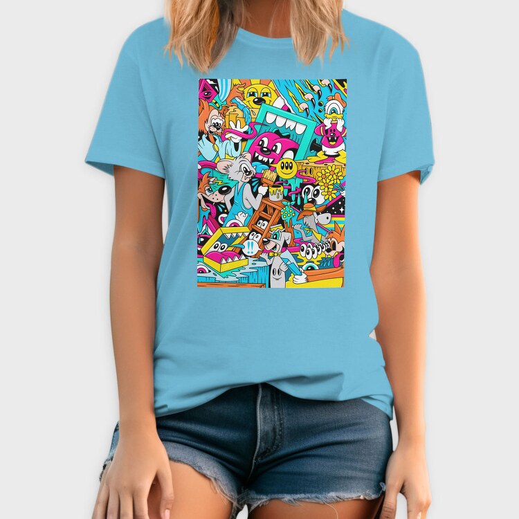 Cat Eat Sleep Repeat, Tricou Barbati (Unisex)