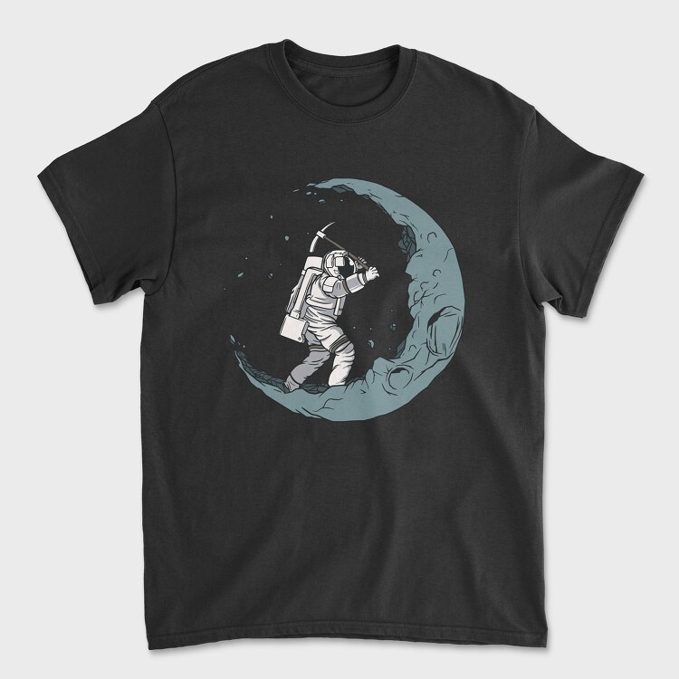 Astronaut Carousel, Unisex Men's T-Shirt