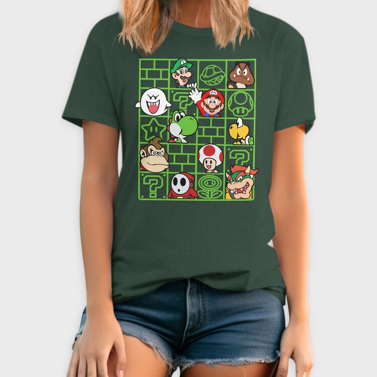 Cute Giraffe Cartoon, Tricou Barbati (Unisex)