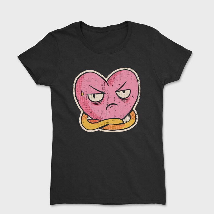 Disgusted Heart, Women's T-Shirt
