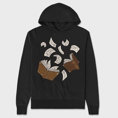 Books Spells, Unisex Men's Hoodie