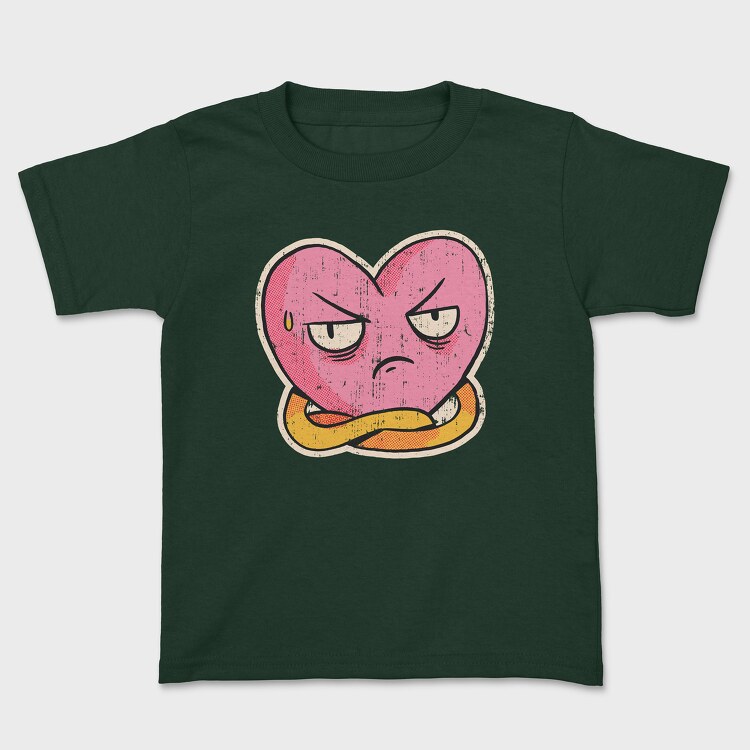 Disgusted Heart, Kids' T-Shirt