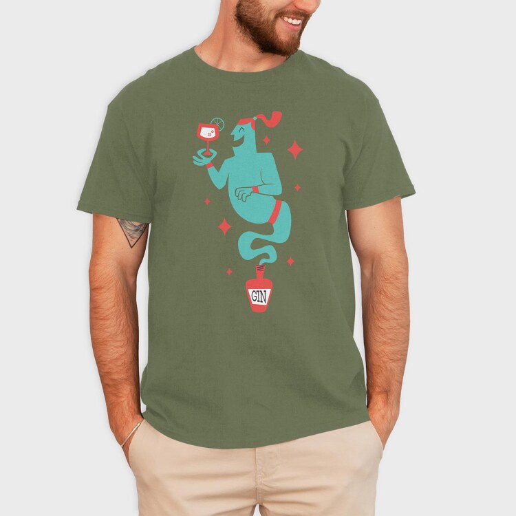 Goblin Astronaut, Unisex Men's T-Shirt