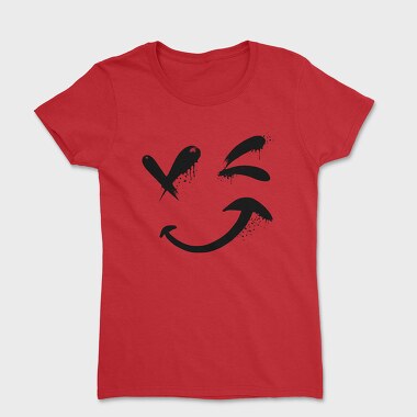 Emoji Happy Face, Women's T-Shirt
