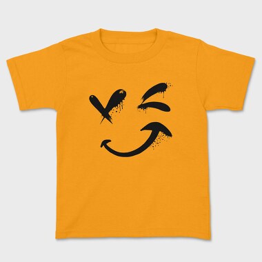 Emoji Happy Face, Kids' T-Shirt
