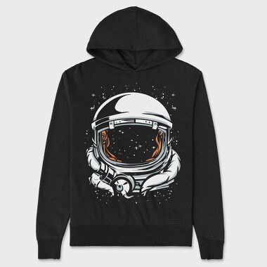 Astronaut Abstract, Unisex Men's Hoodie