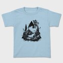 Raccoon Pocket, Unisex Men's T-Shirt