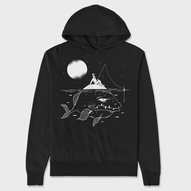 Gigant Fish, Unisex Men's Hoodie