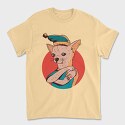 Bull Dog, Unisex Men's T-Shirt