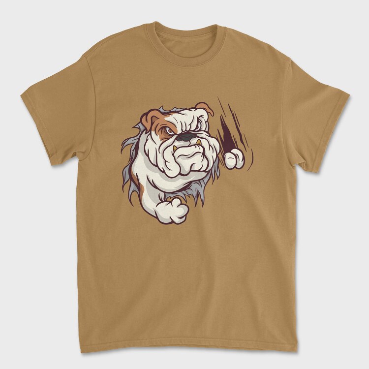 Bull Dog, Унисекс Мъжка Тениска