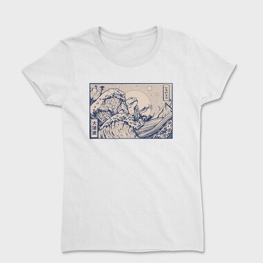 Ukiyowave Toad, Women's T-Shirt