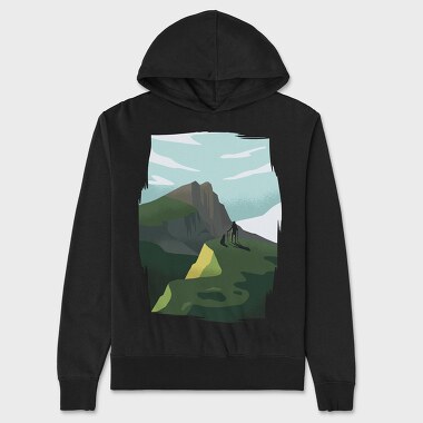 Munros Hiking, Unisex Men's Hoodie