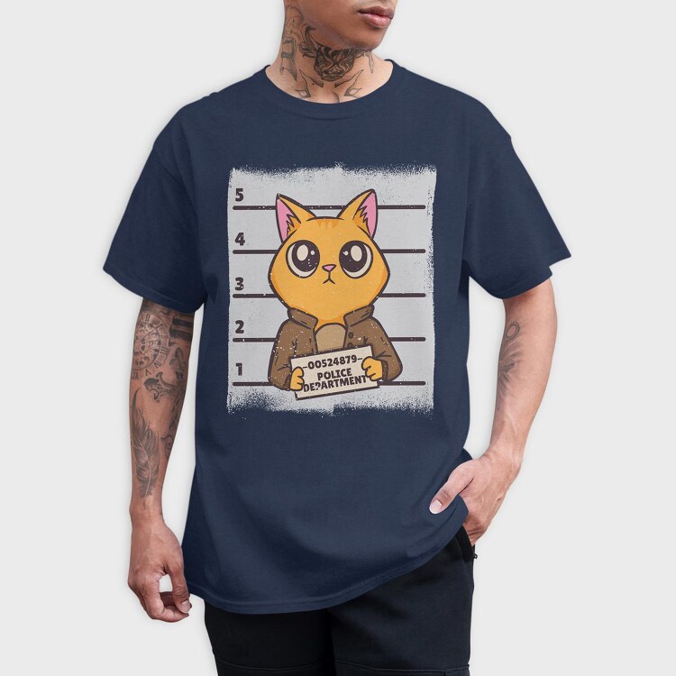 Apocalypse Cat, Unisex Men's T-Shirt