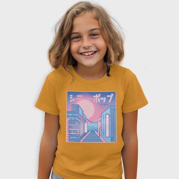 Girl Horse Dog, Детска Тениска