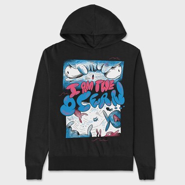 Ocean Creatures 07, Unisex Men's Hoodie