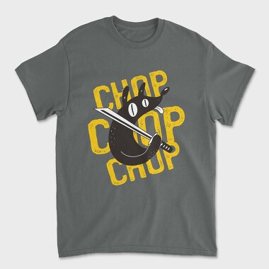 Chop Dog, Unisex Men's T-Shirt