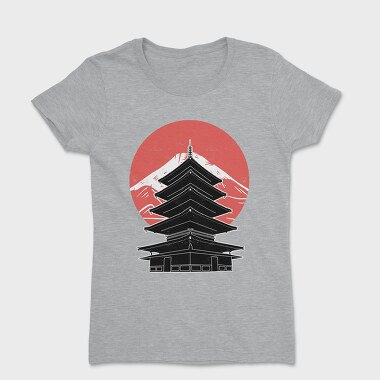 Pagoda FujiJapan, Women's T-Shirt